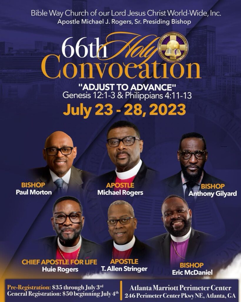 Holy Convocation – Bible Way Church Of Our Lord Jesus Christ World Wide 